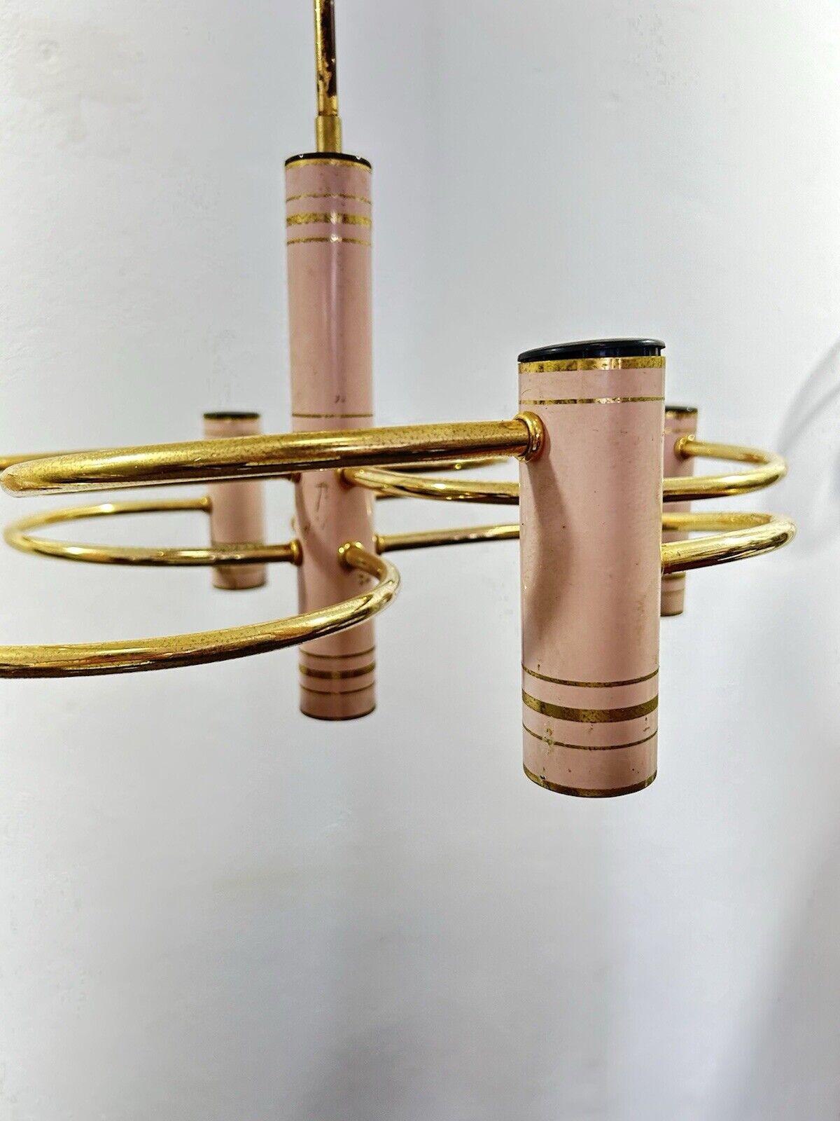 Gaetano Sciolari Geometric Chandelier Hollywood Regency 1970’s in vendita 2