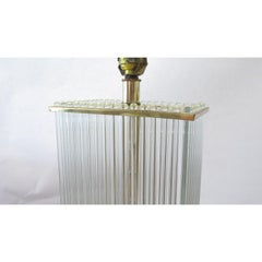 Gaetano Sciolari Glass Rods Floor Lamp