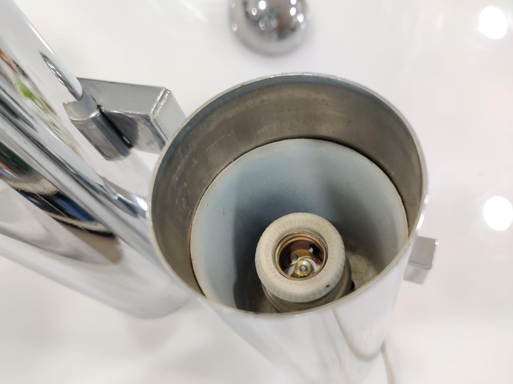 Lámpara Gaetano Sciolari con casquillos originales, años 60 en venta 1