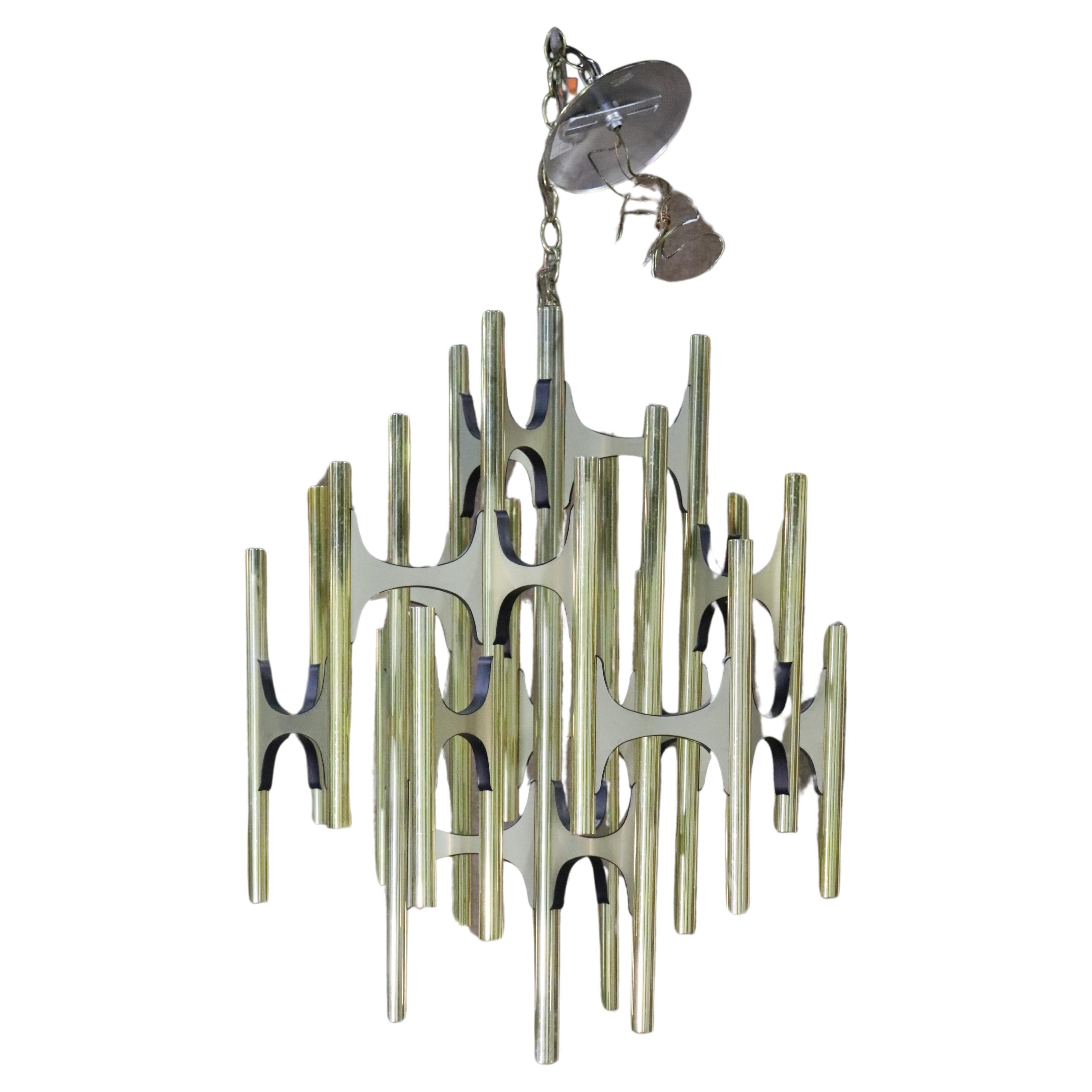 Gaetano Sciolari 'Sculptura' Chandelier For Sale