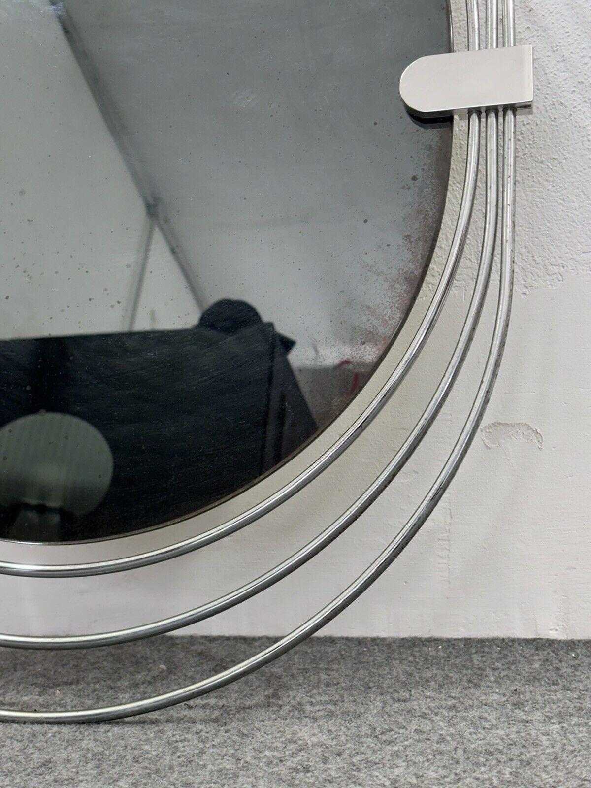 Late 20th Century Gaetano Sciolari Specchio Ovale Da Parete Design Modernariato 1970's en vente