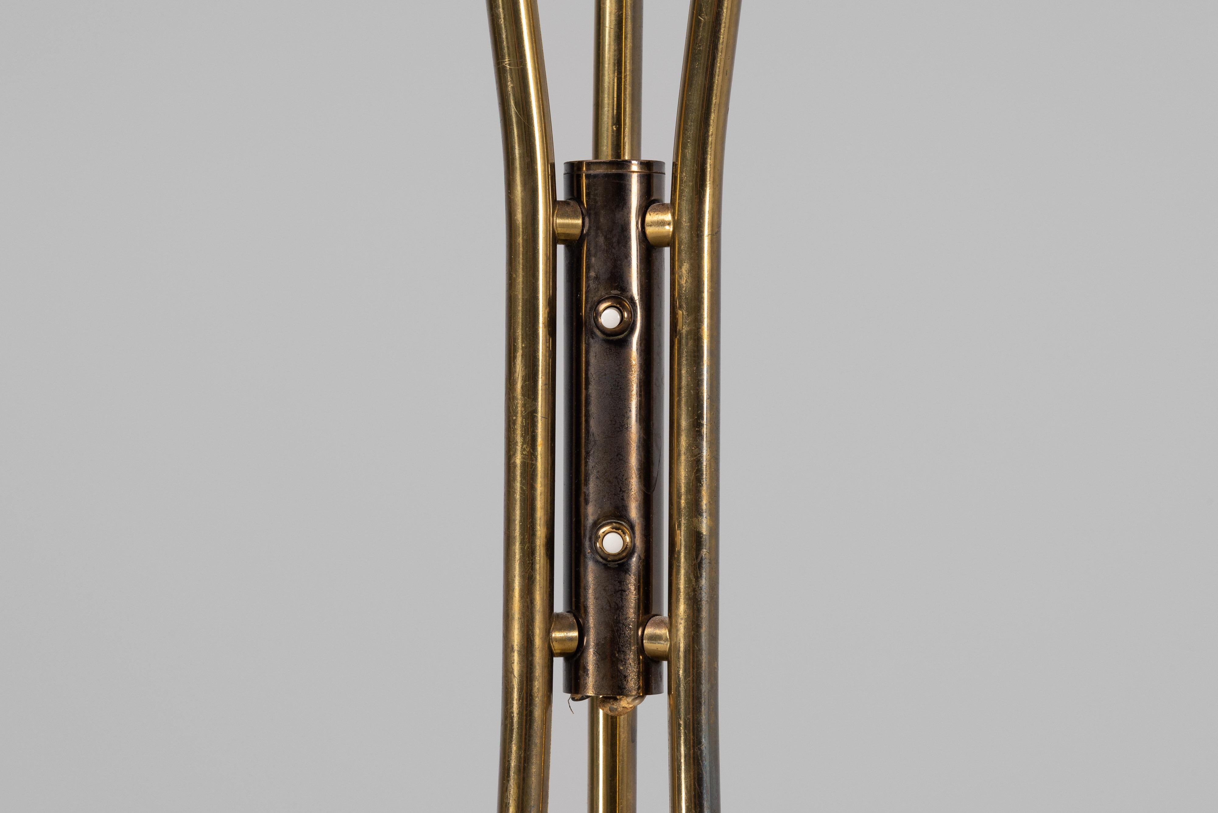 Gaetano Sciolari Lampadaire Stilnovo modèle 4013 Italie 1950 en vente 7