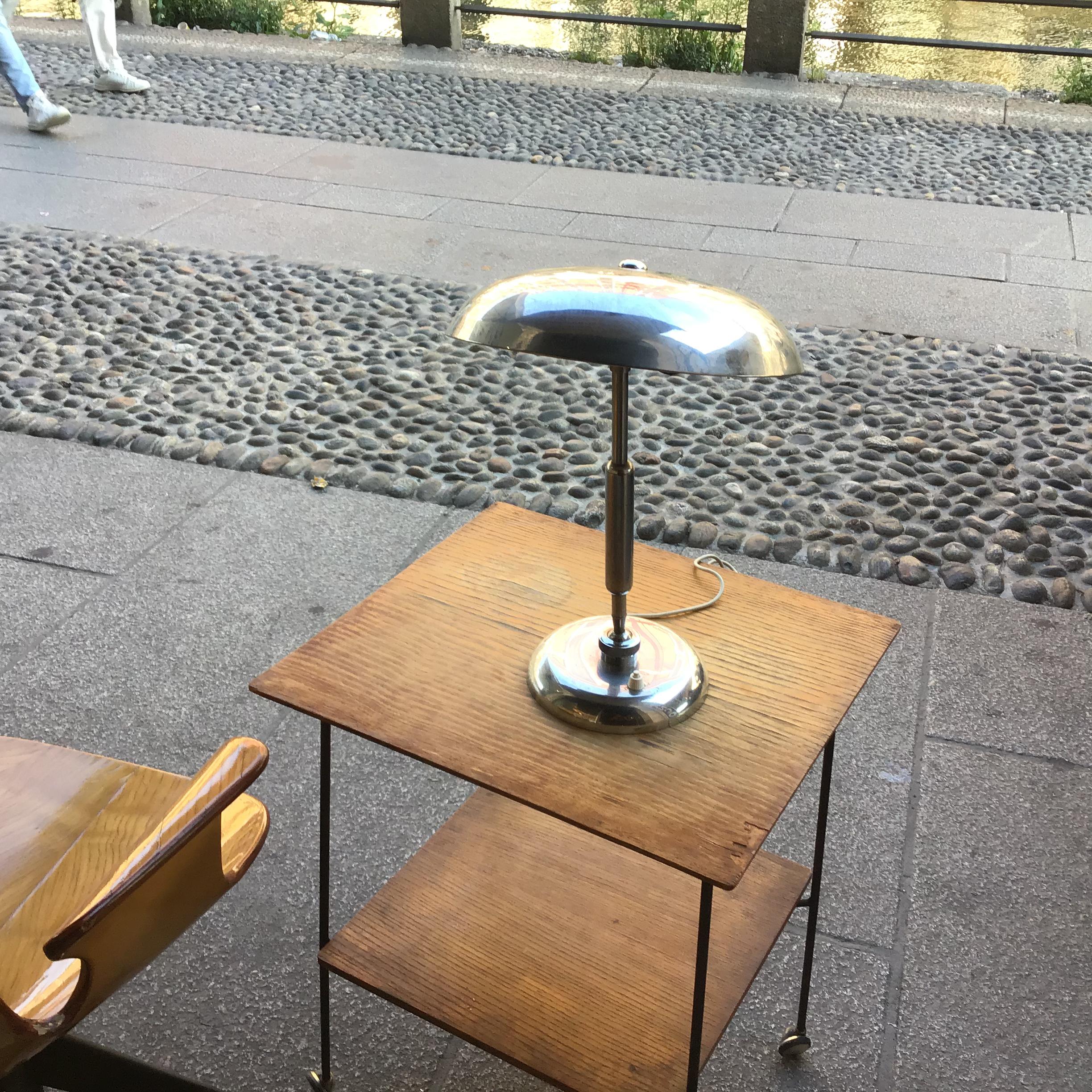 Gaetano Sciolari Table Lamp Metal Crome, 1955, Italy For Sale 13