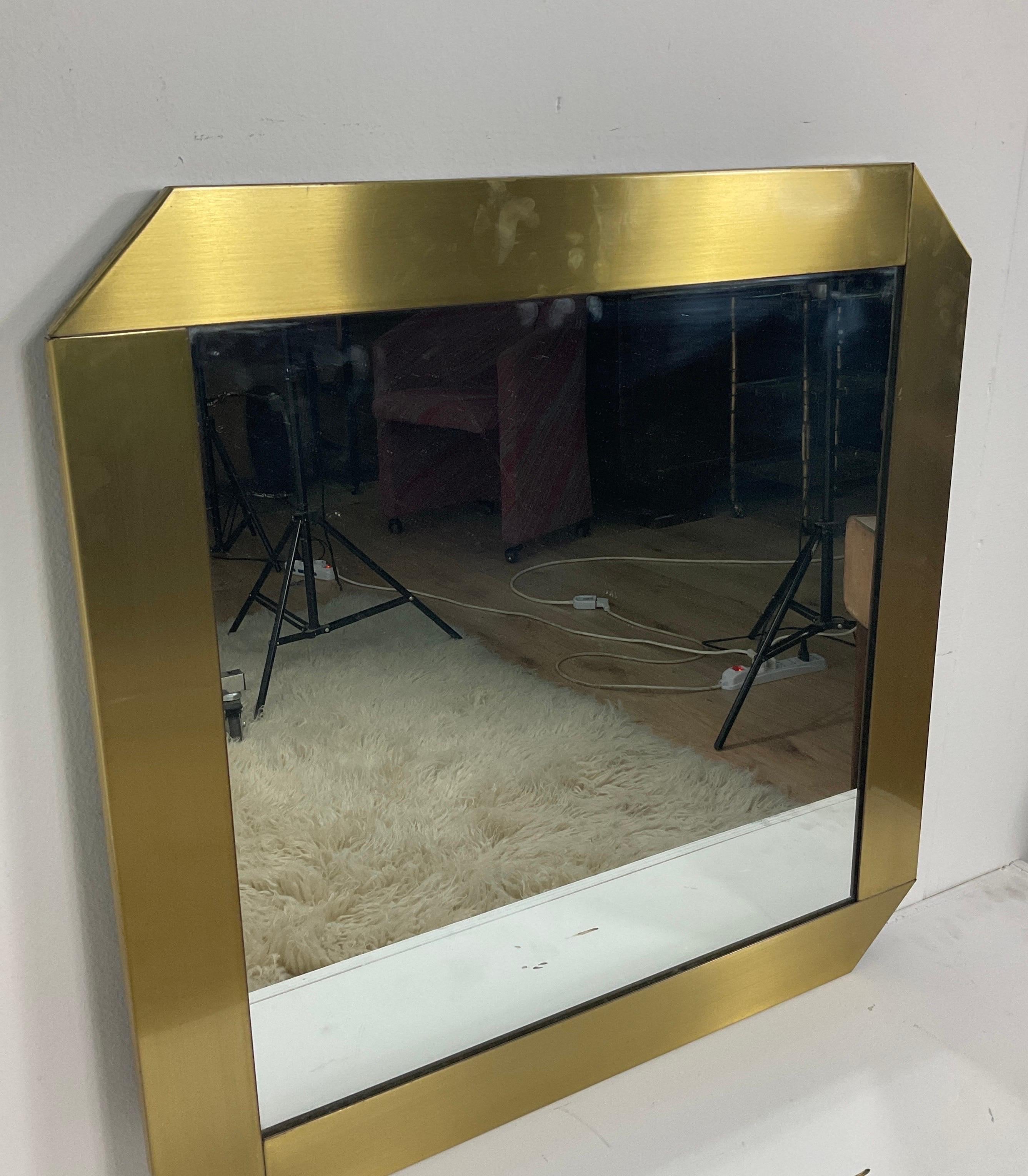 Gaetano Sciolari's mirror for Valenti, Italy, 70s For Sale 3