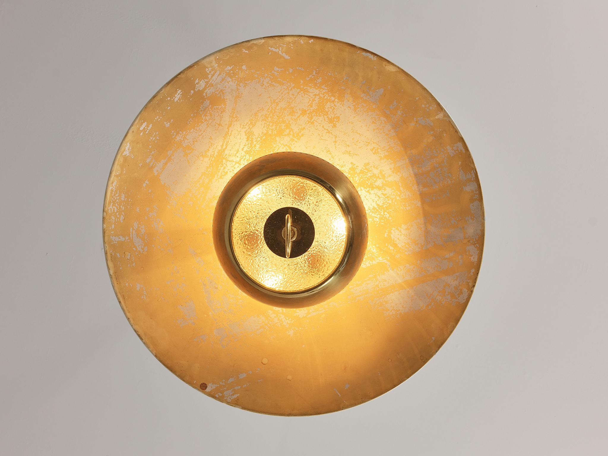 Mid-20th Century Gaetano Scolari for Stilnovo Ceiling Light For Sale
