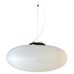 Lampe à suspension UFO Gaetano Scolari édition originale Stilnovo 1955