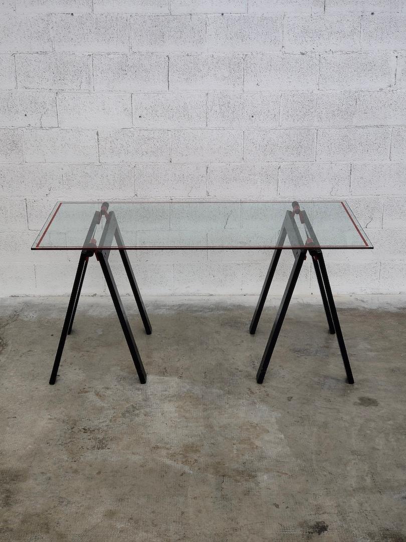 Mid-Century Modern Gaetano work table by Gae Aulenti for Zanotta - Italy - 70's For Sale