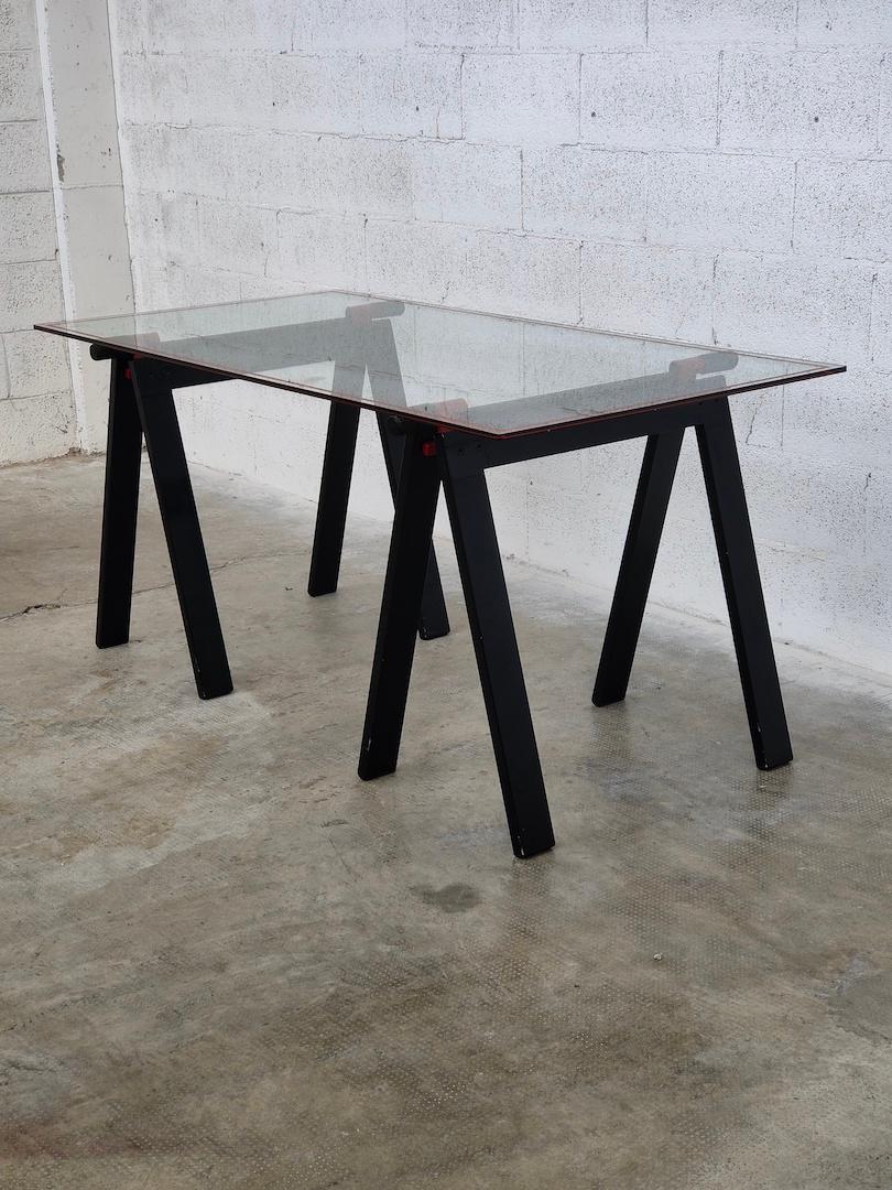 Late 20th Century Gaetano work table by Gae Aulenti for Zanotta - Italy - 70's For Sale