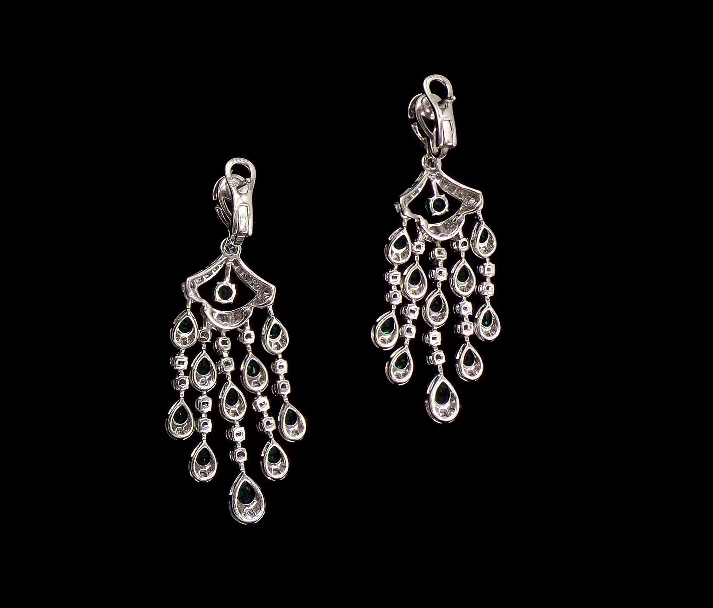 graff emerald earrings