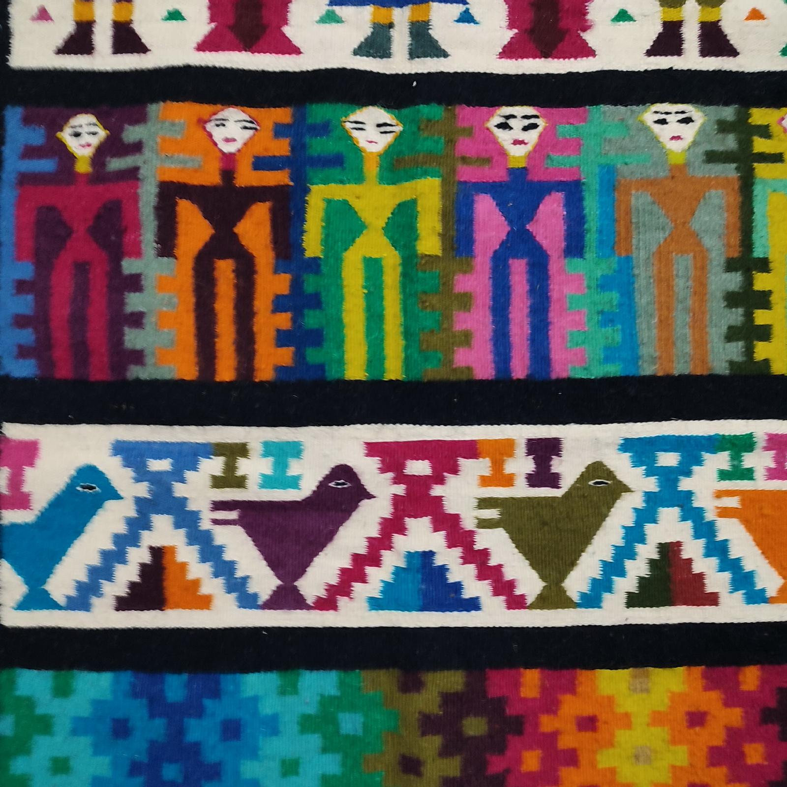 Alfombra o colgante tunecino modernista Gafsa, Kilim en venta 3