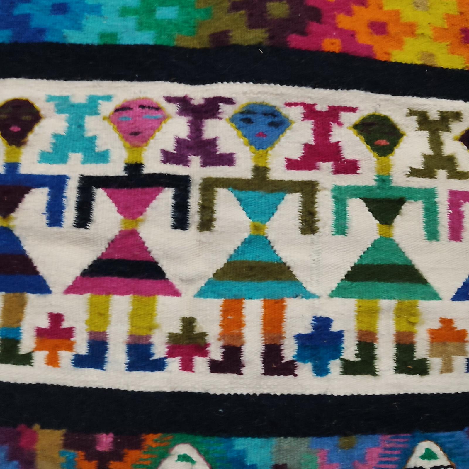 Alfombra o colgante tunecino modernista Gafsa, Kilim en venta 2