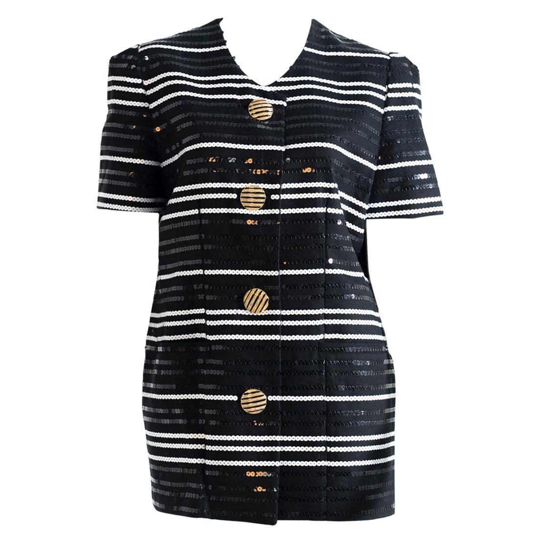 Veste Caban Femme GAI MATTIOLO Occasion - Taille XL (48), Viscose/acétate, Bleu, Italie, Très Bon état