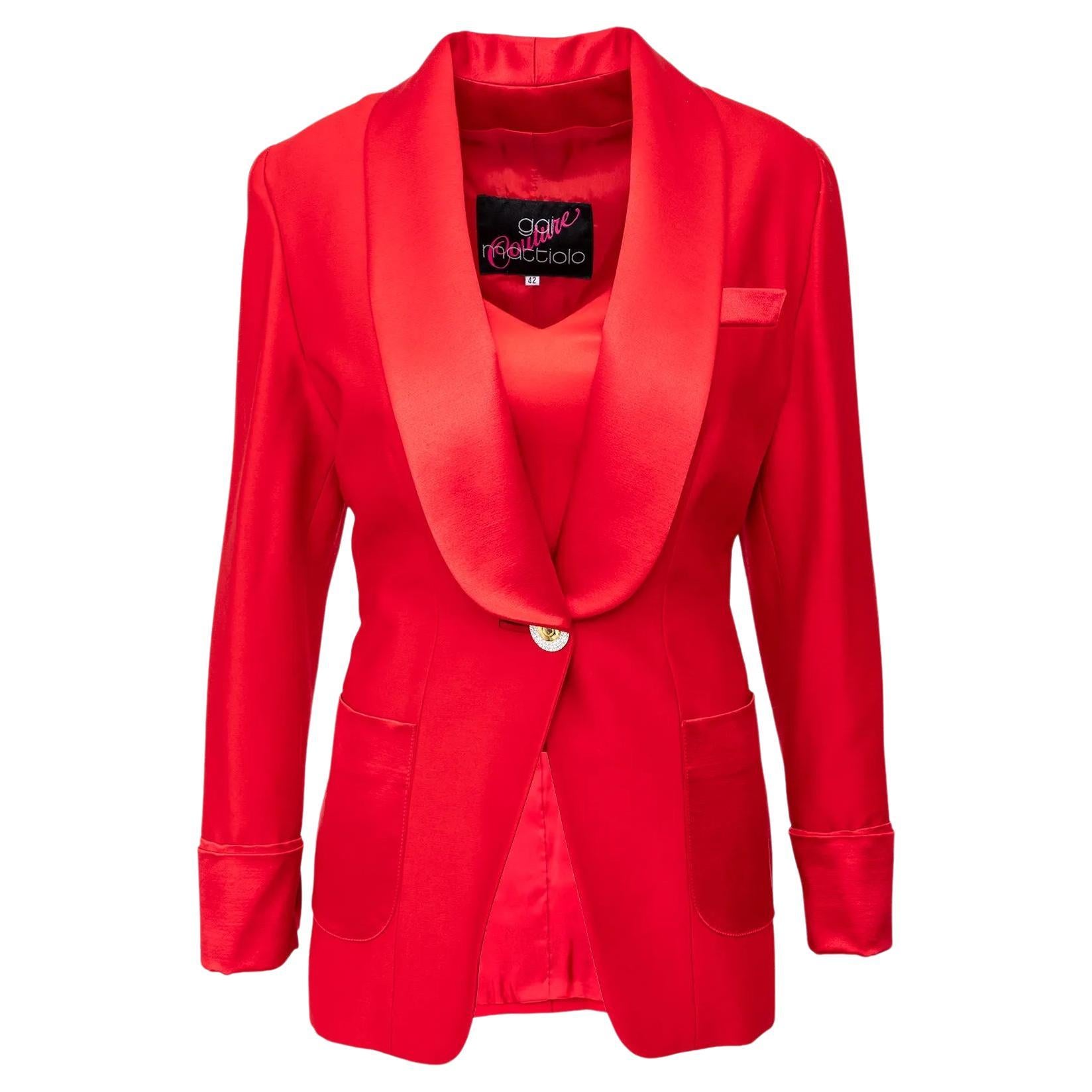 Gai Mattiolo Blazer mit Camisole - 90er Jahre
