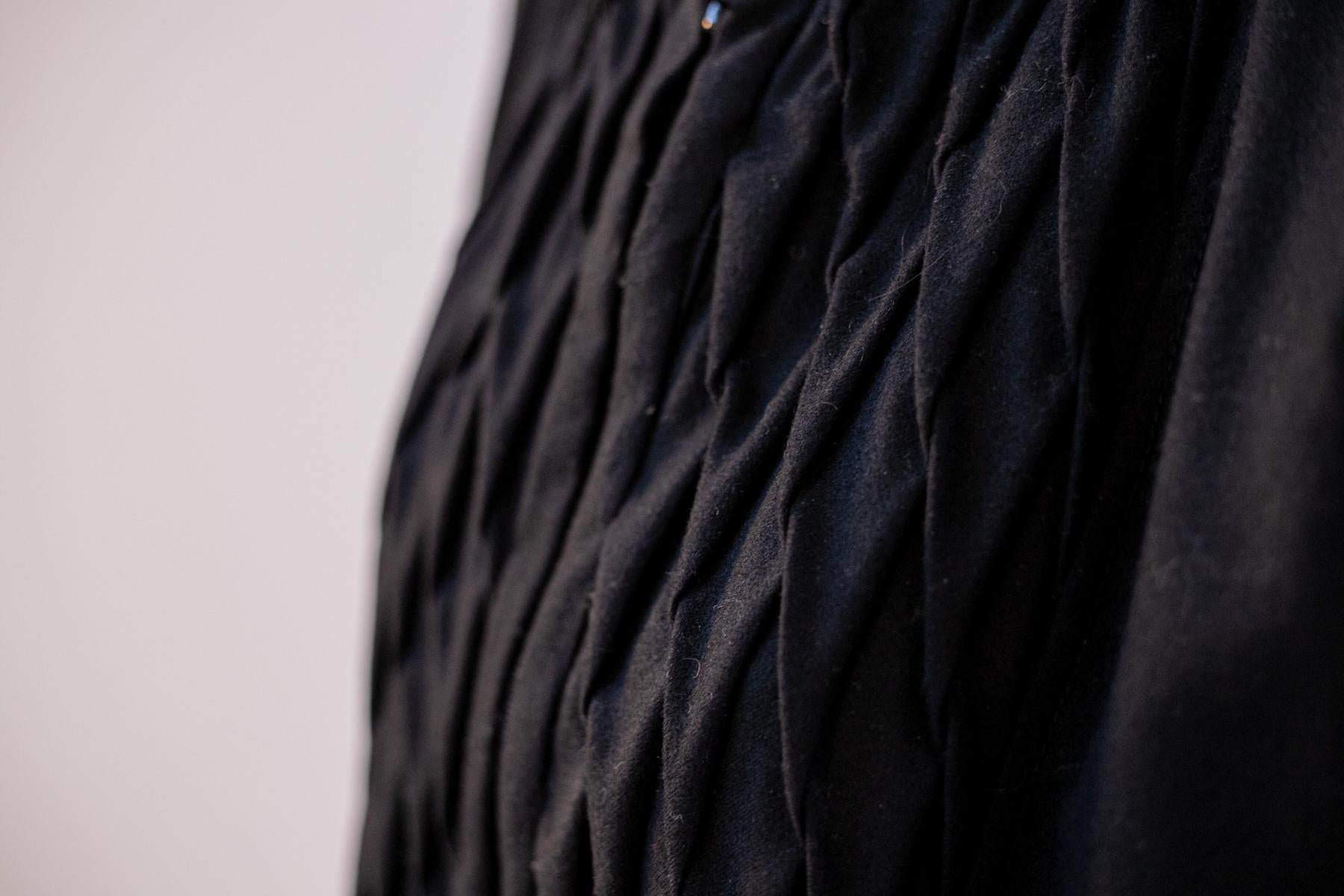 Gai Mattiolo Jeans Black Wool Jacket For Sale 1