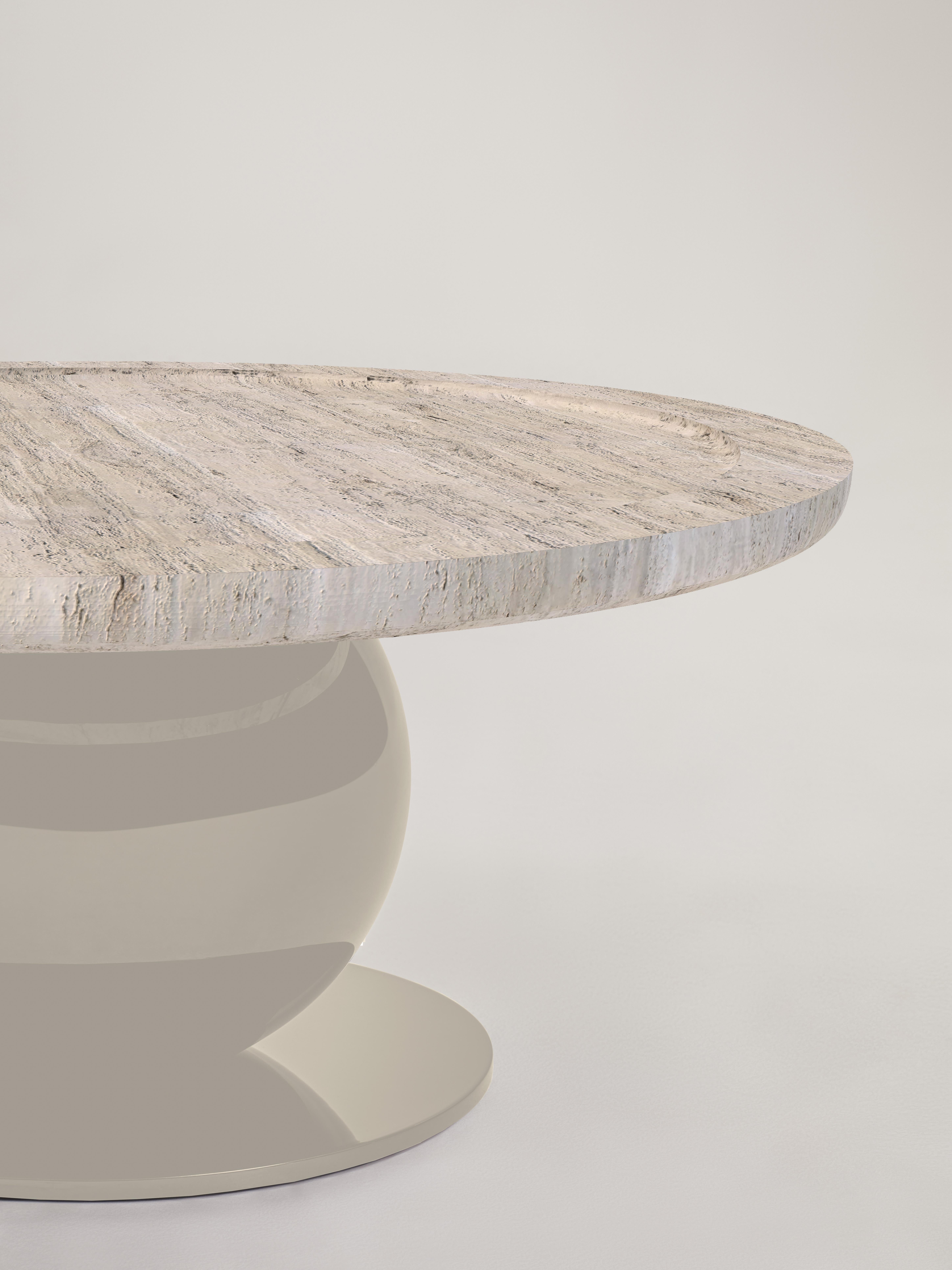Postmoderne Table basse Gaia par Le Berre Vevaud en vente