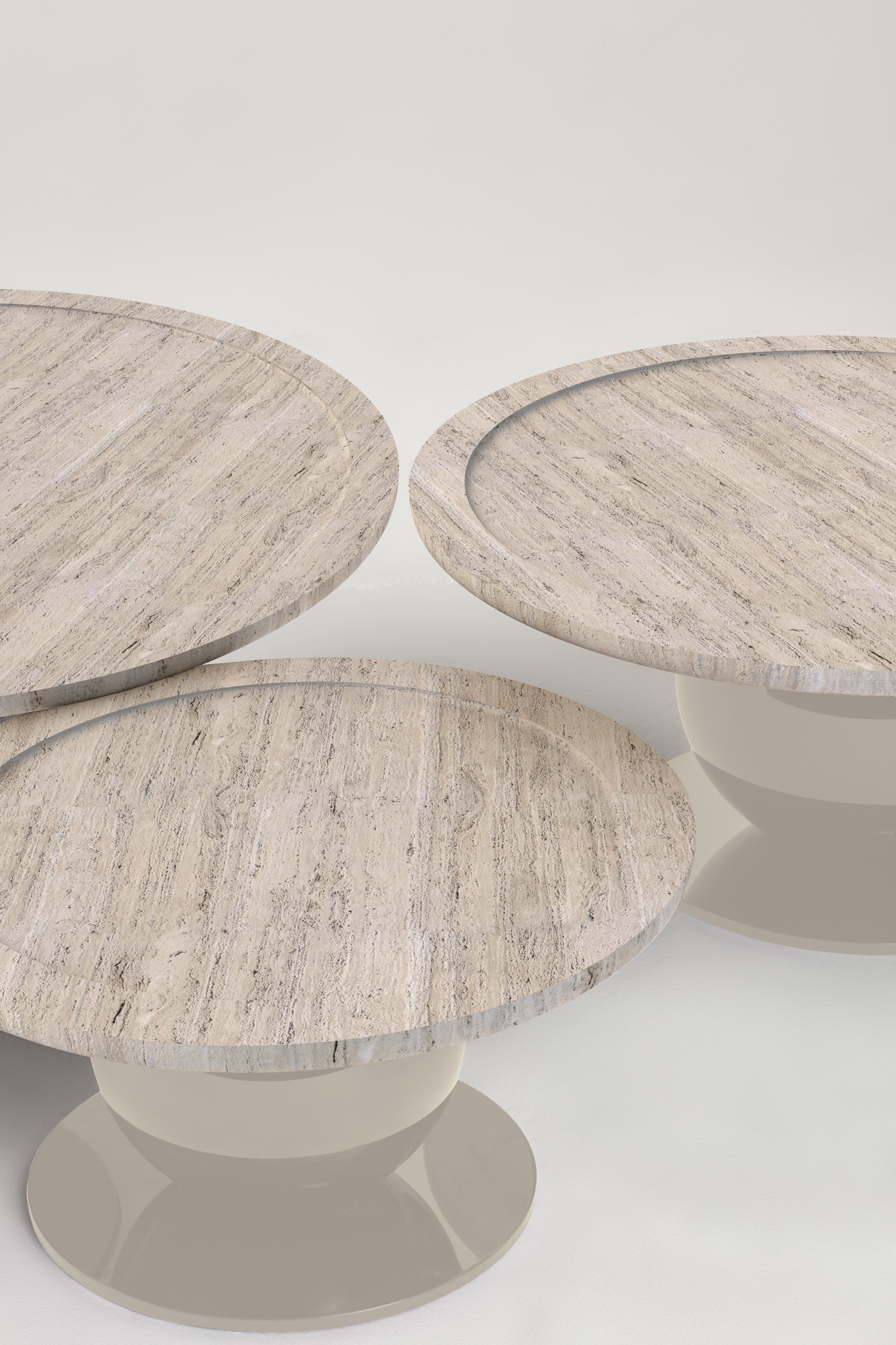 Table basse Gaia par Le Berre Vevaud Neuf - En vente à Geneve, CH