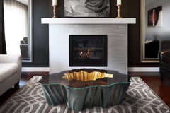 Gaia Coffee Table with Walnut Root Top