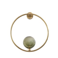 Gaia Green Sconce by Emilie Lemardeley