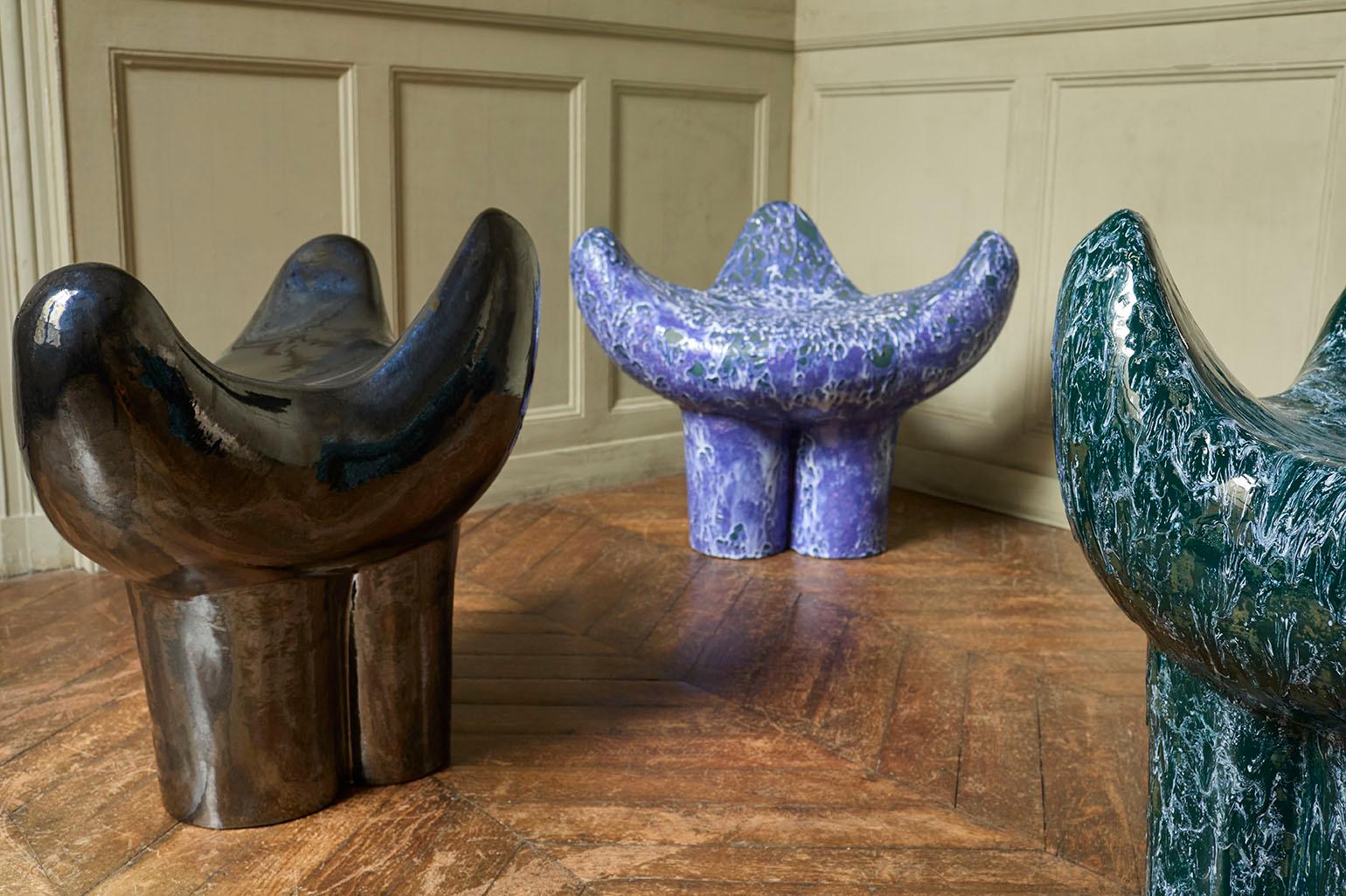 XXI secolo e contemporaneo GAIA II - pezzo grande in ceramica in vendita
