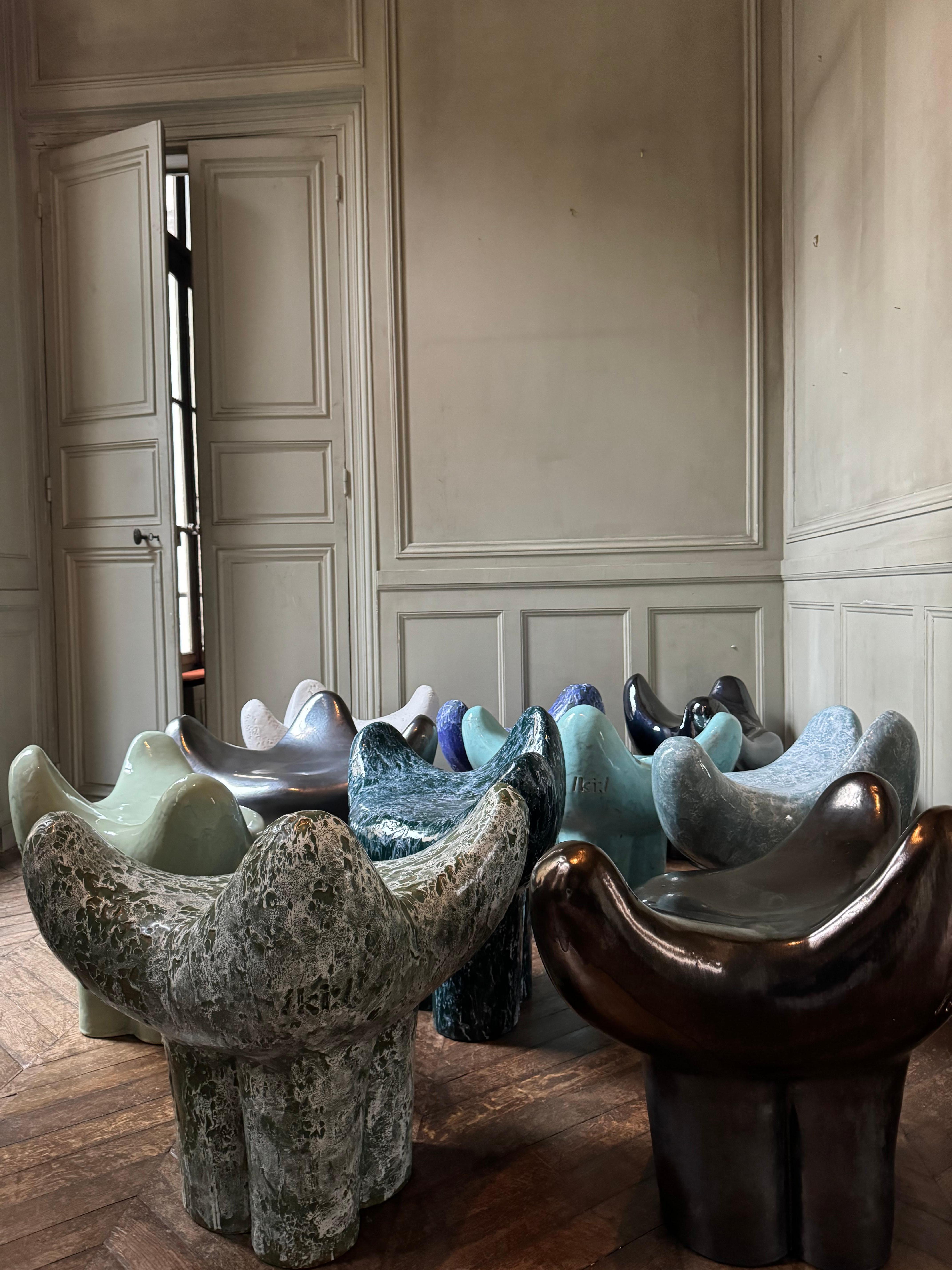 GAIA II - pezzo grande in ceramica in vendita 3