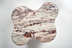 Exclusive Limited Edition Handcrafted Gaia Solid Marble & Brass Coffee Table