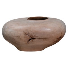 Gaia Teak Wood Vase by Mary Verspoor