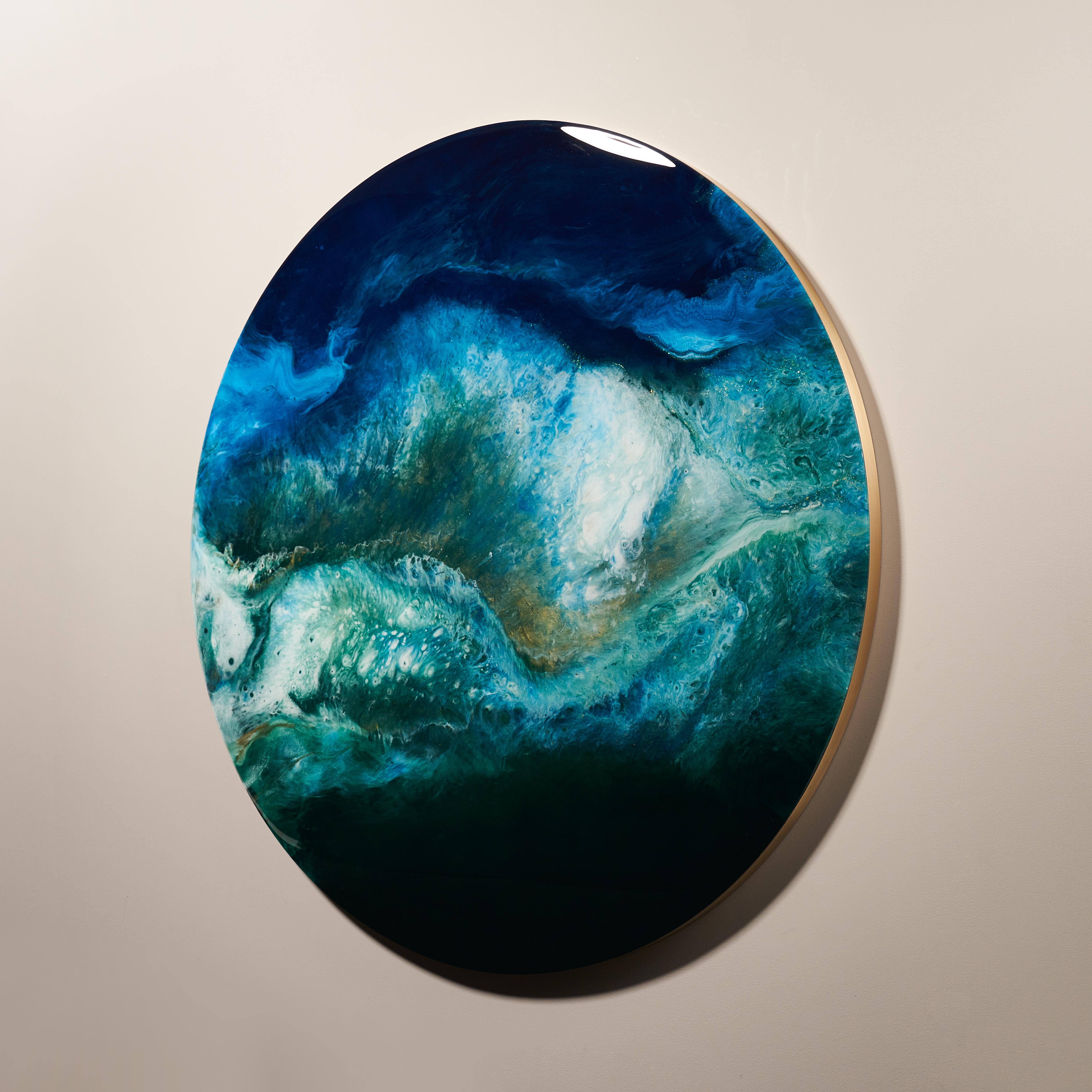 Modern Gaia's Iris Concept Minimalistic Round by Corine Vanvoorbergen For Sale