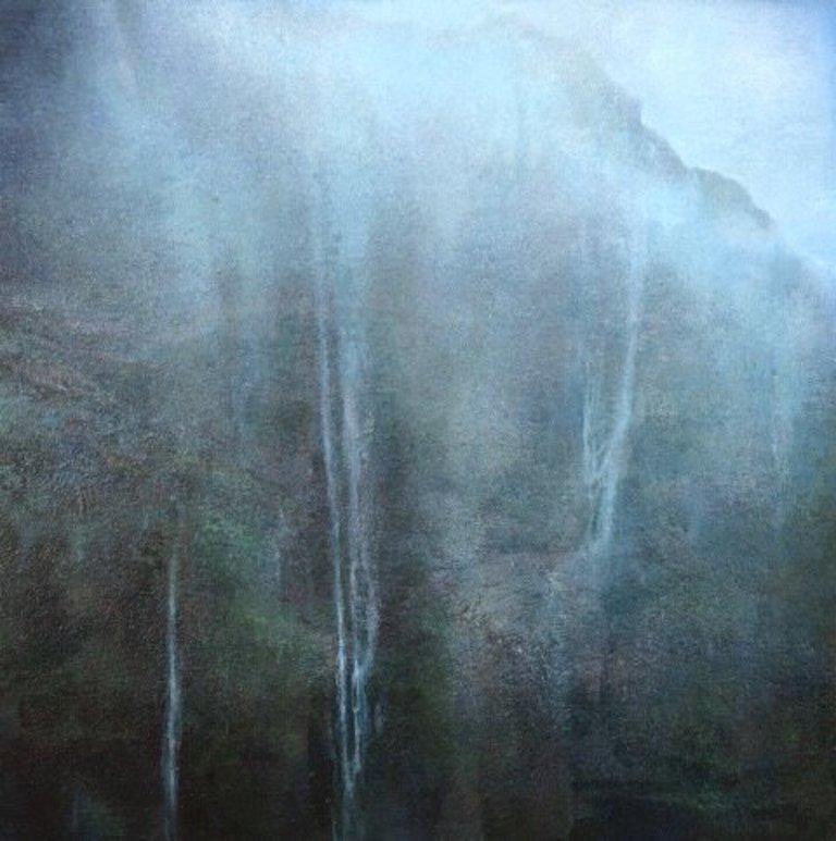 Gail Chase-Bien Landscape Painting - Doubtful Sound, New Zealand