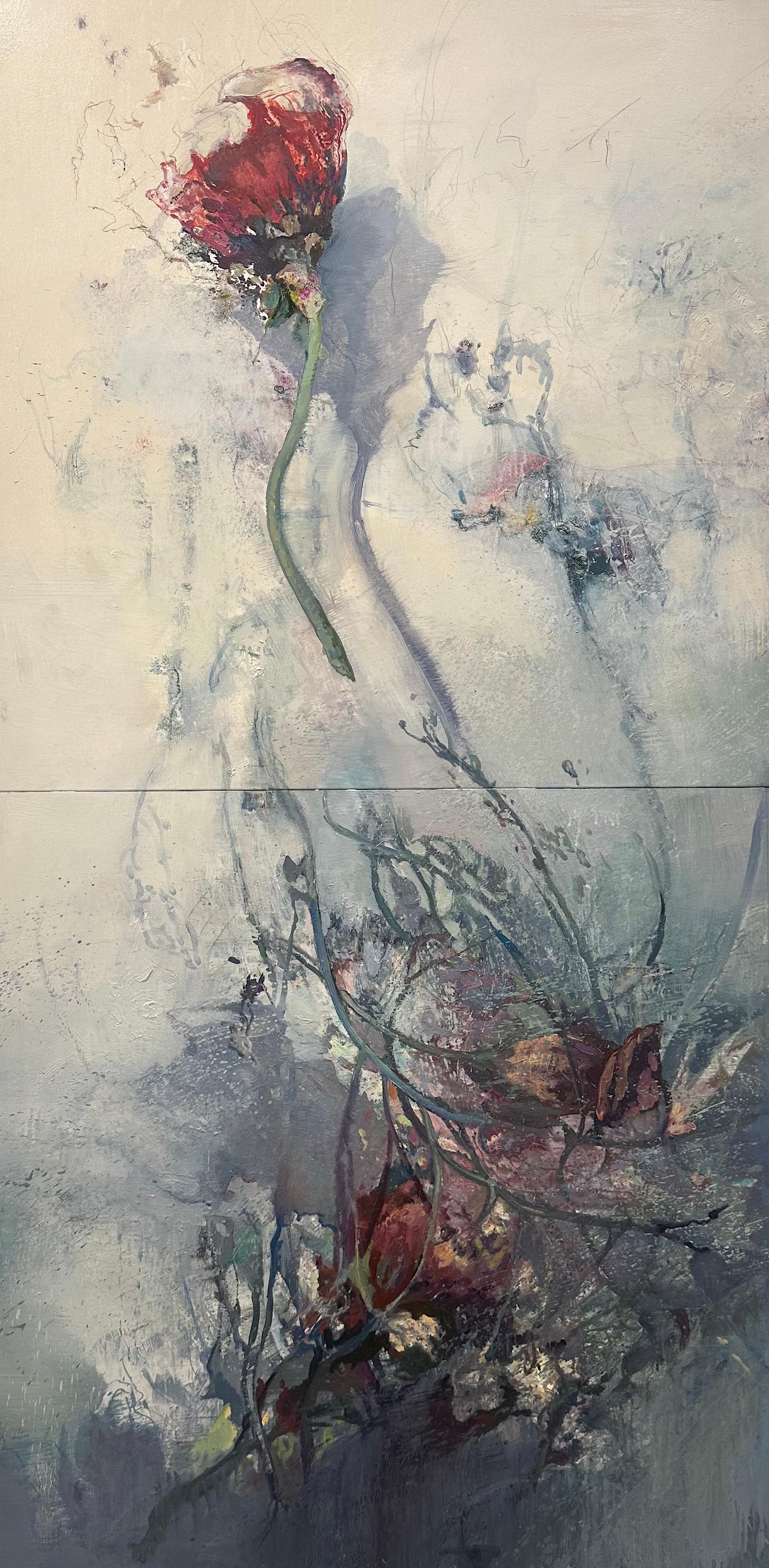 Gail Chase-Bien Abstract Painting - Elegy
