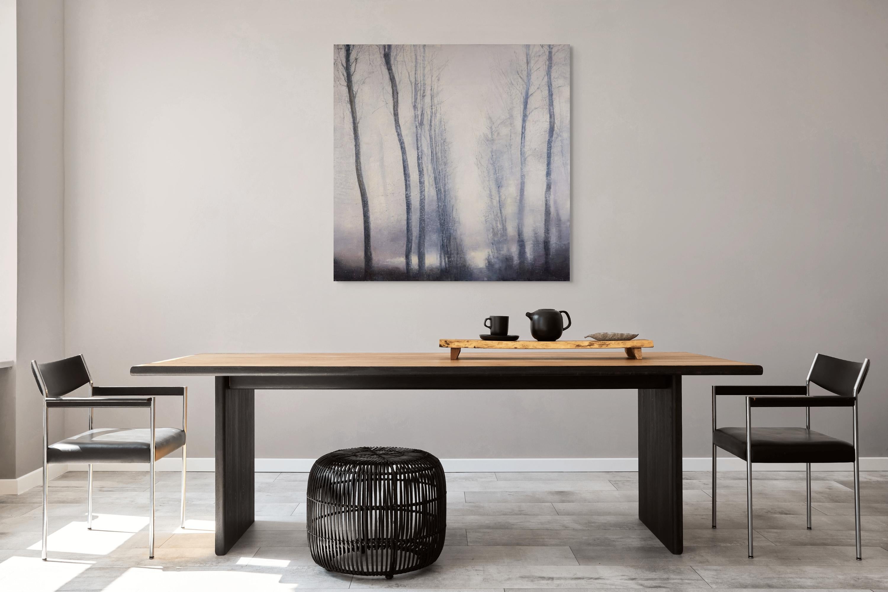 Winterstraße – Painting von Gail Chase-Bien