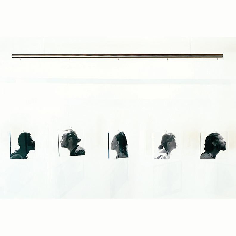 Gail Folwell Black and White Photograph - Project XOX 2 (Hanging Set of 5)