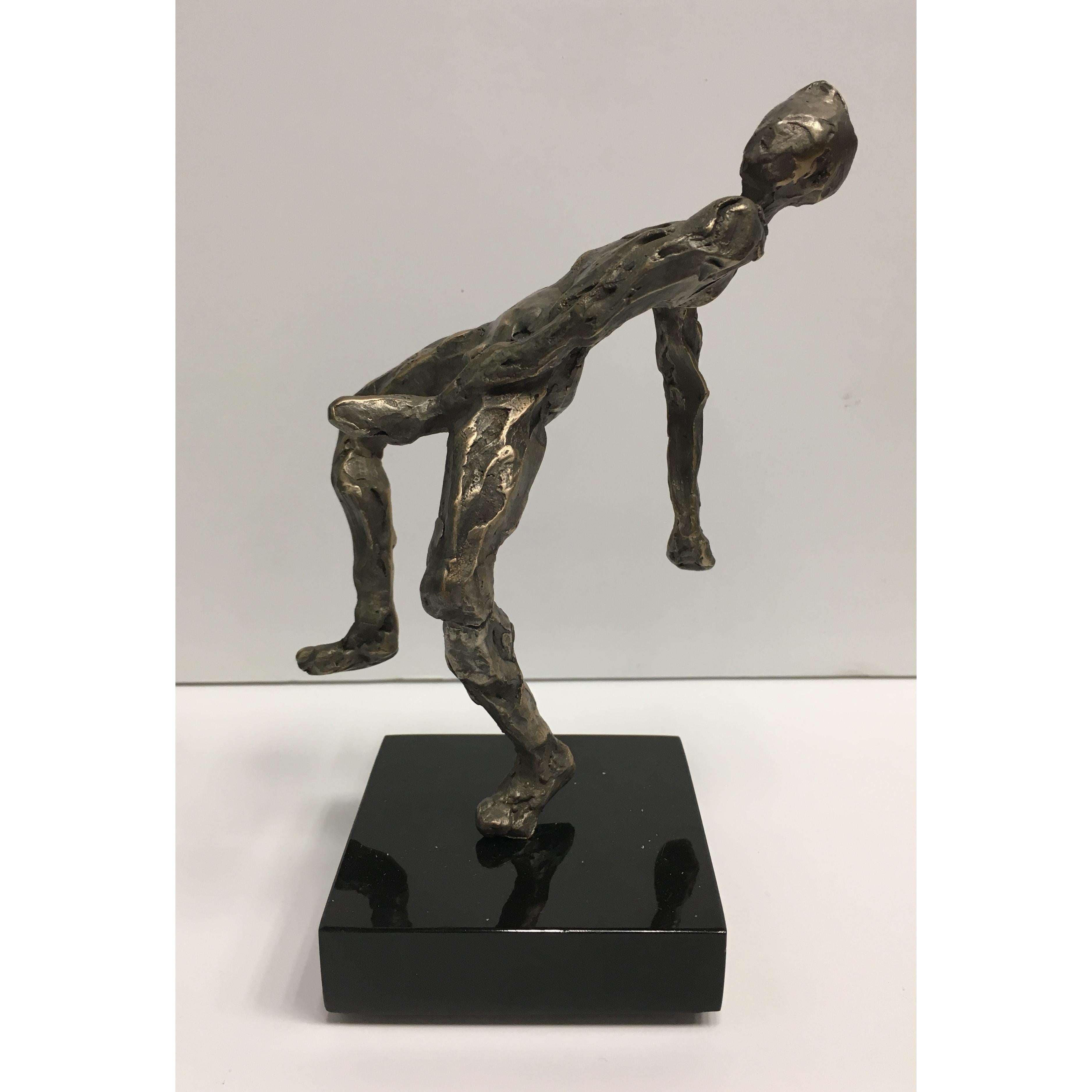 Gail Folwell Figurative Sculpture - Human - Machine