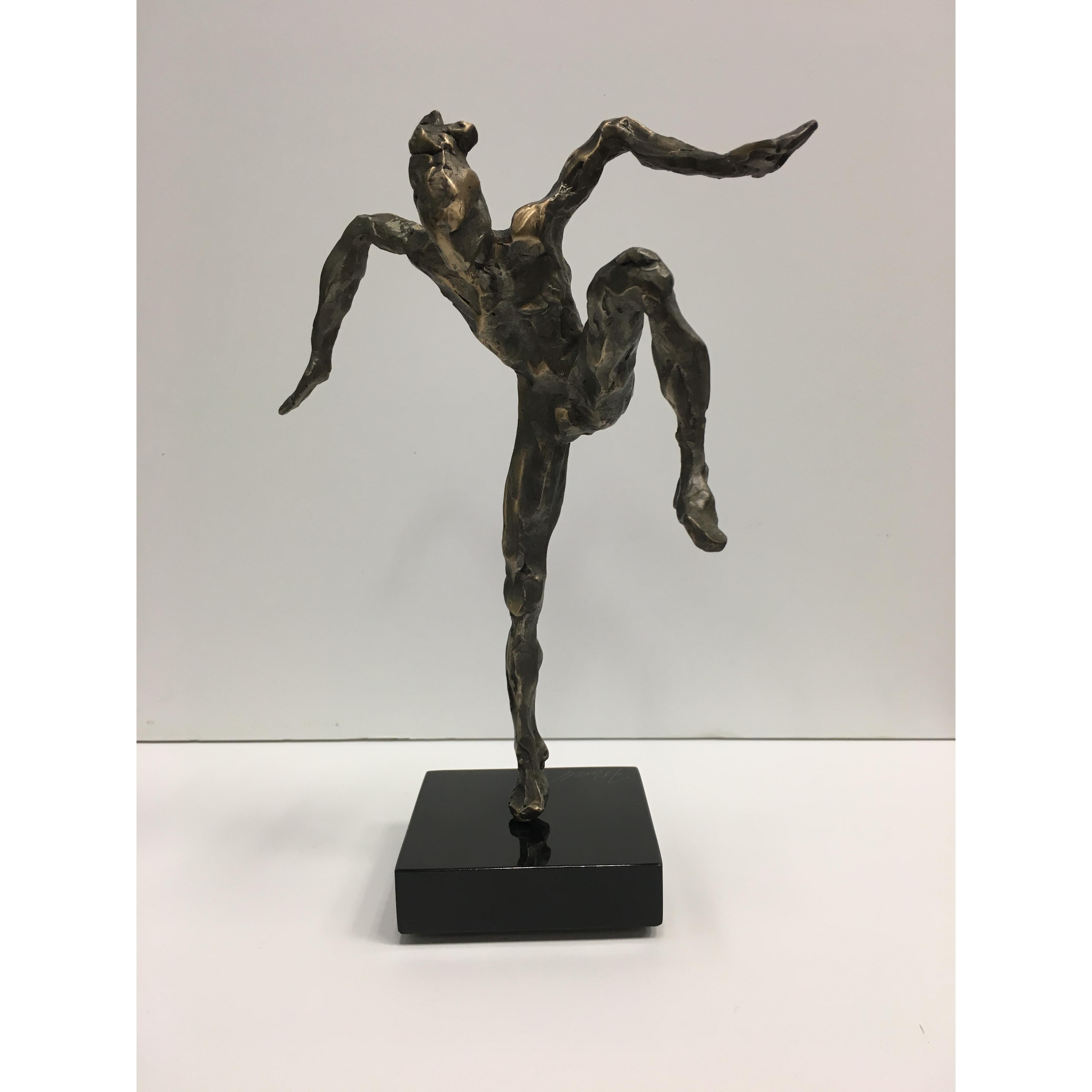 Gail Folwell Figurative Sculpture - Human -Michael