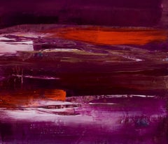 "Nordic light" acrylic on canvas 25" x 25"