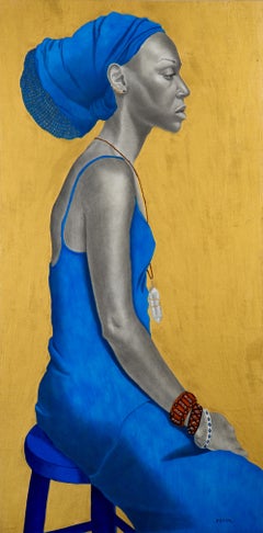 Tanya : obra de arte en técnica mixta