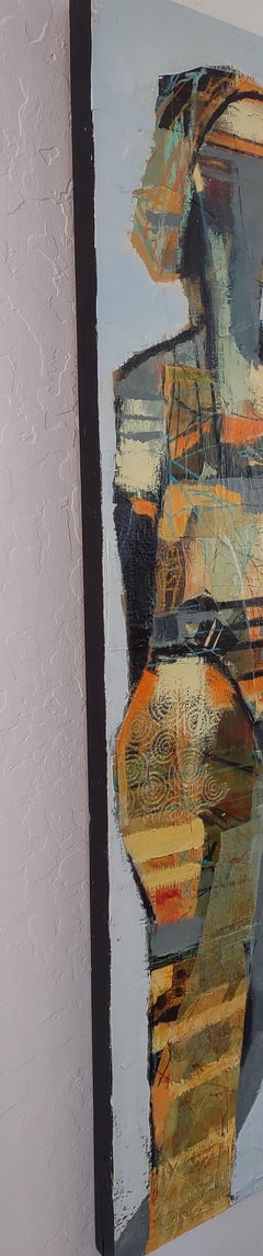 Collage Figura #2, Pittura astratta