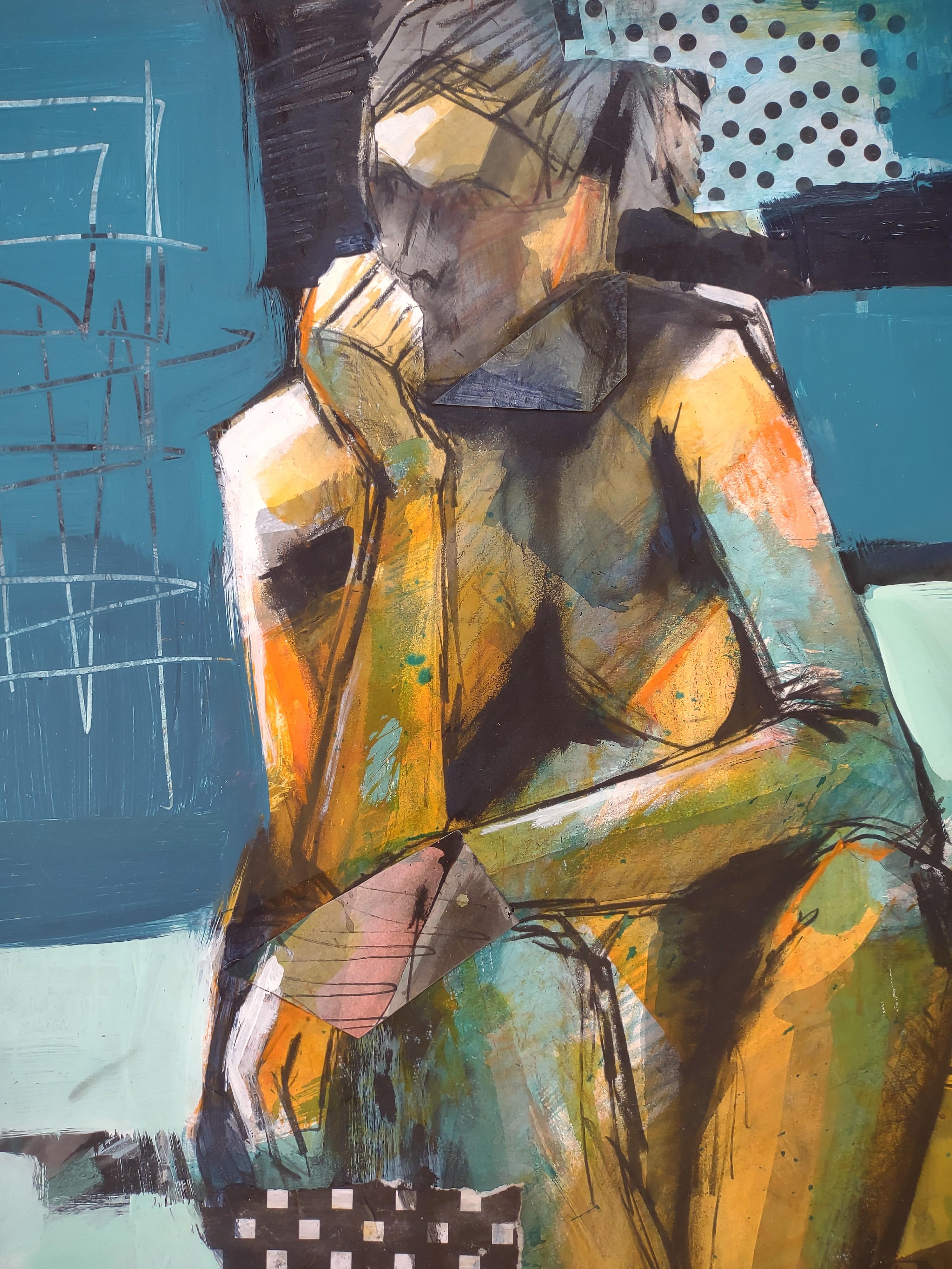 Contemplation #2, peinture originale en vente 1