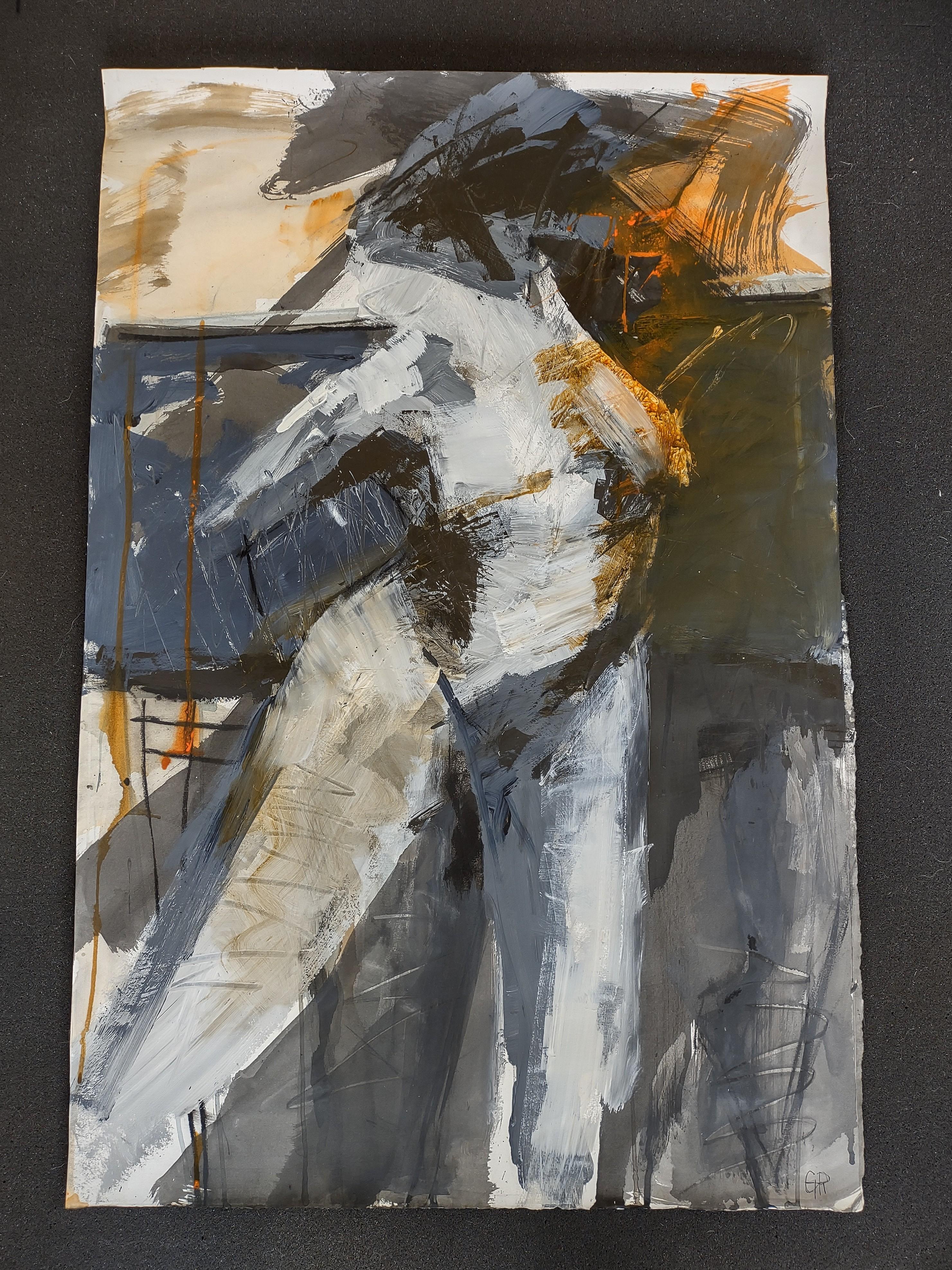 The Dancer #2, Abstract Painting For Sale 1