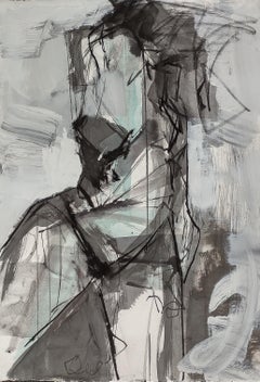 La danseuse, peinture abstraite
