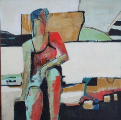 Figura en paisaje, Pintura original