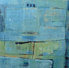 Swimming Pool Abstract, Abstract Painting