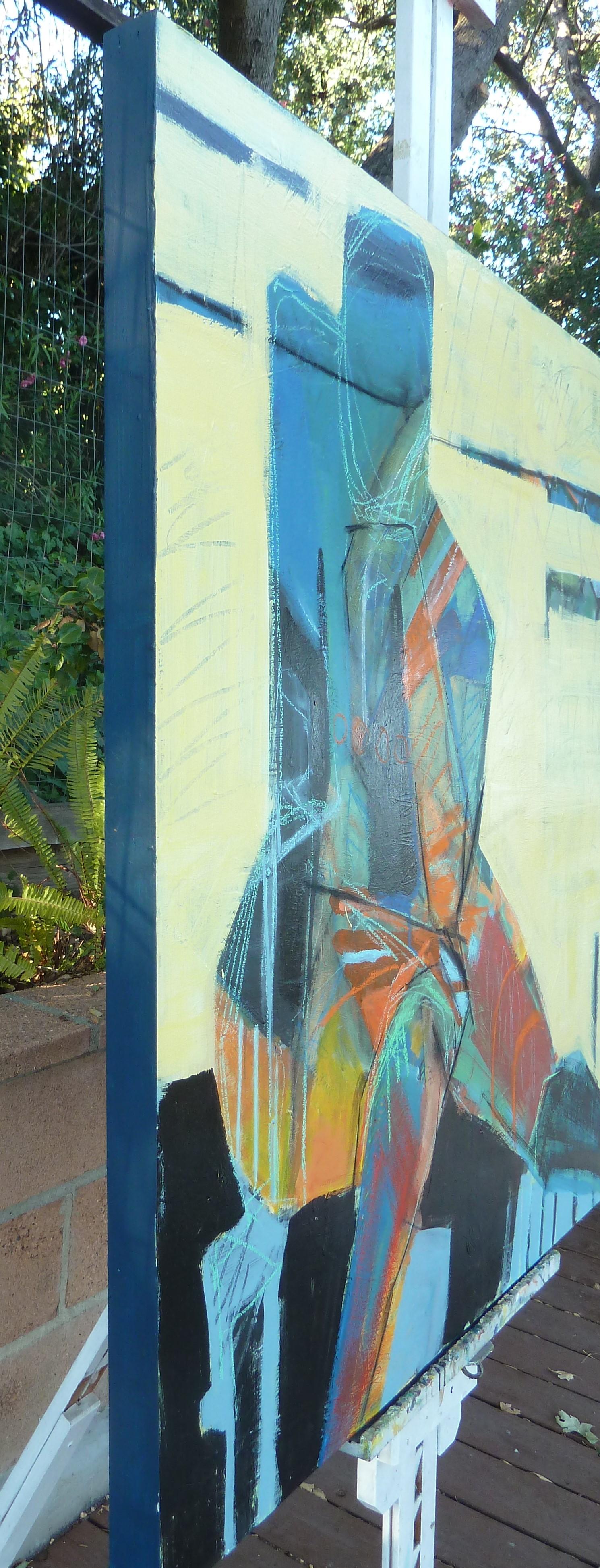 Contemplazione, Pittura astratta - Painting di Gail Ragains