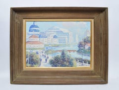 Impressionist View of a City by Gail Sherman Corbett