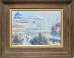 Impressionist View of a City by Gail Sherman Corbett