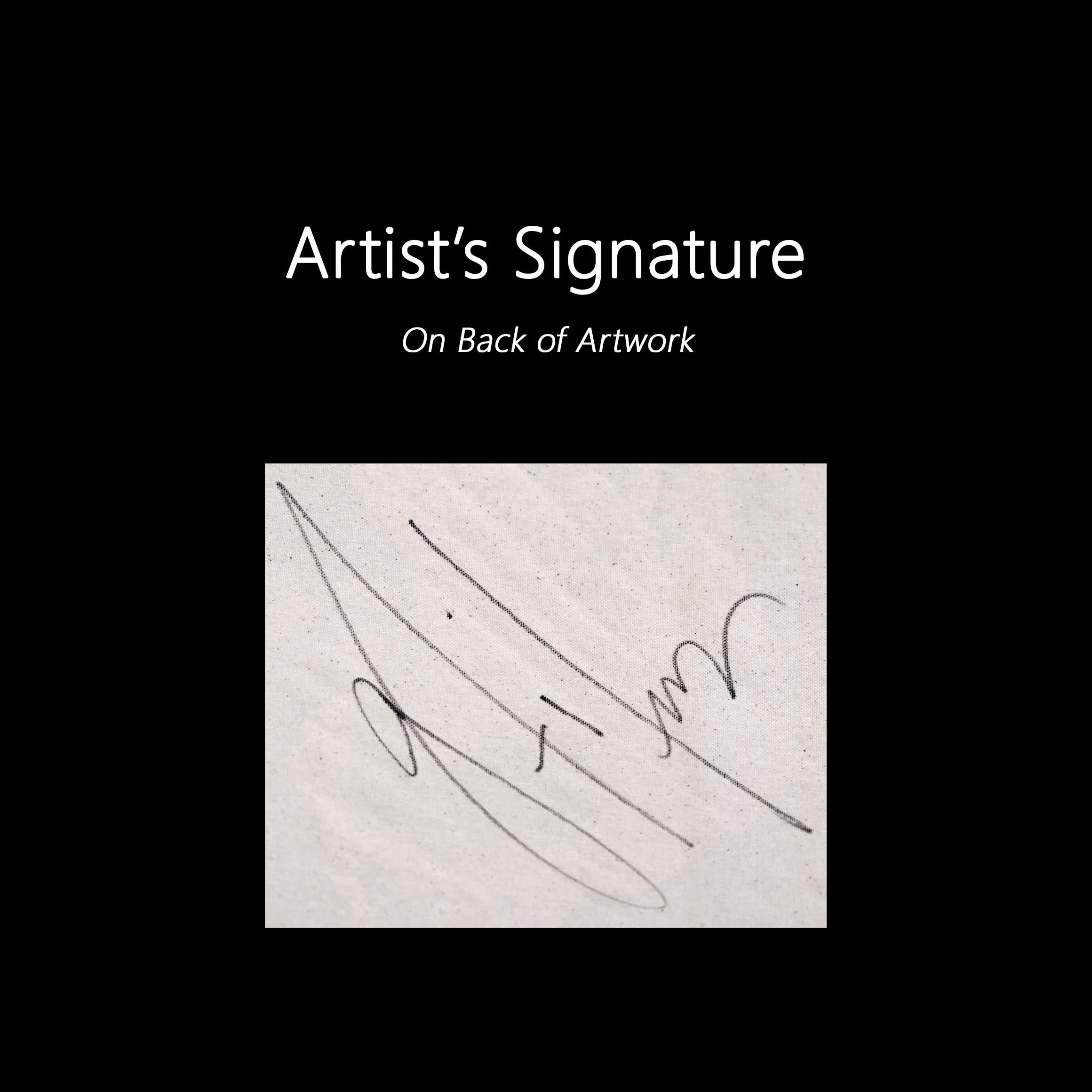 Joy In Motion (Triptychon) – Großformatiges abstraktes Kunstwerk im Angebot 7