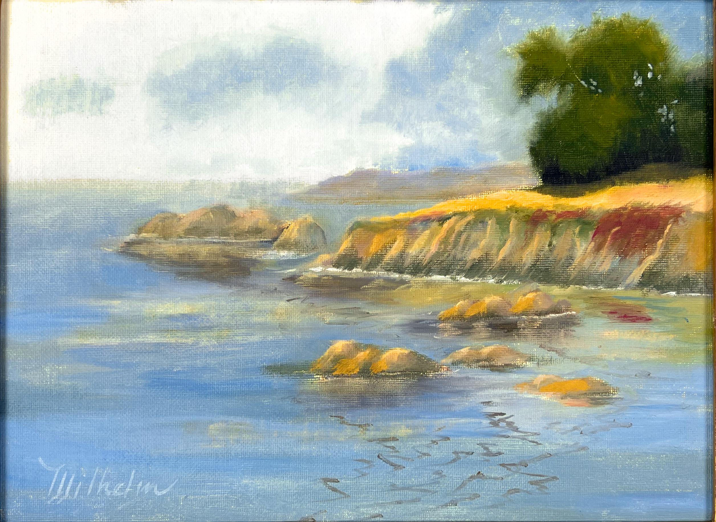 California Coastline by Gail Wilhelm For Sale 1