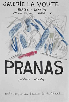 Vintage Poster Pranas After Gailius Pranas - 1960 