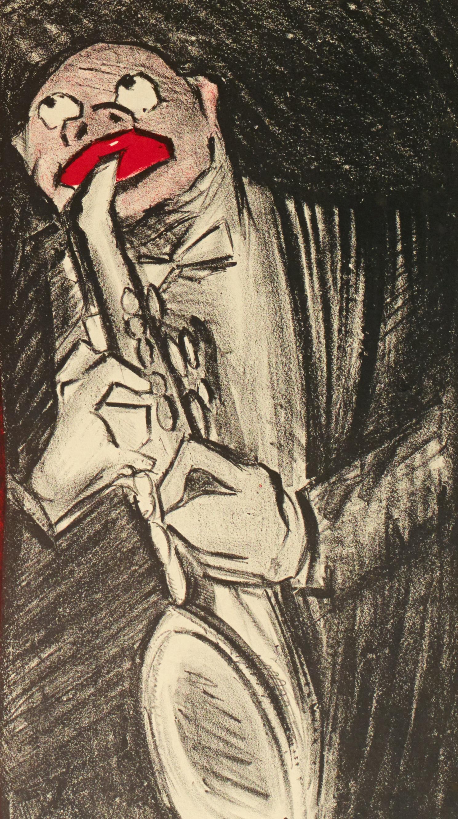 Gaillard, Original-Vintage-Poster, Cocaine, Theater Montmartre Moulin Rouge 1926 im Zustand „Gut“ im Angebot in SAINT-OUEN-SUR-SEINE, FR