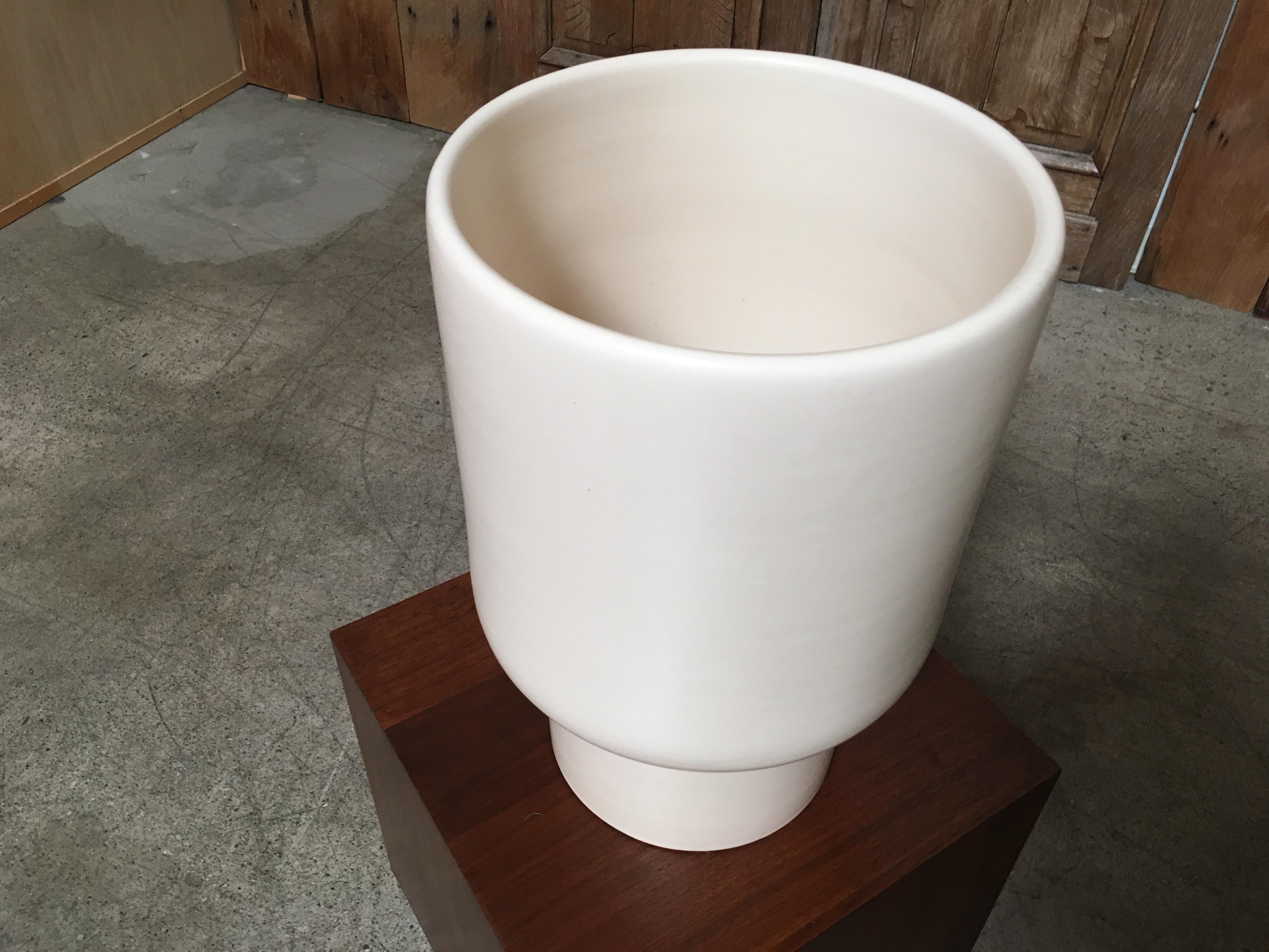 20th Century Gainey Ceramic Chalice Planter