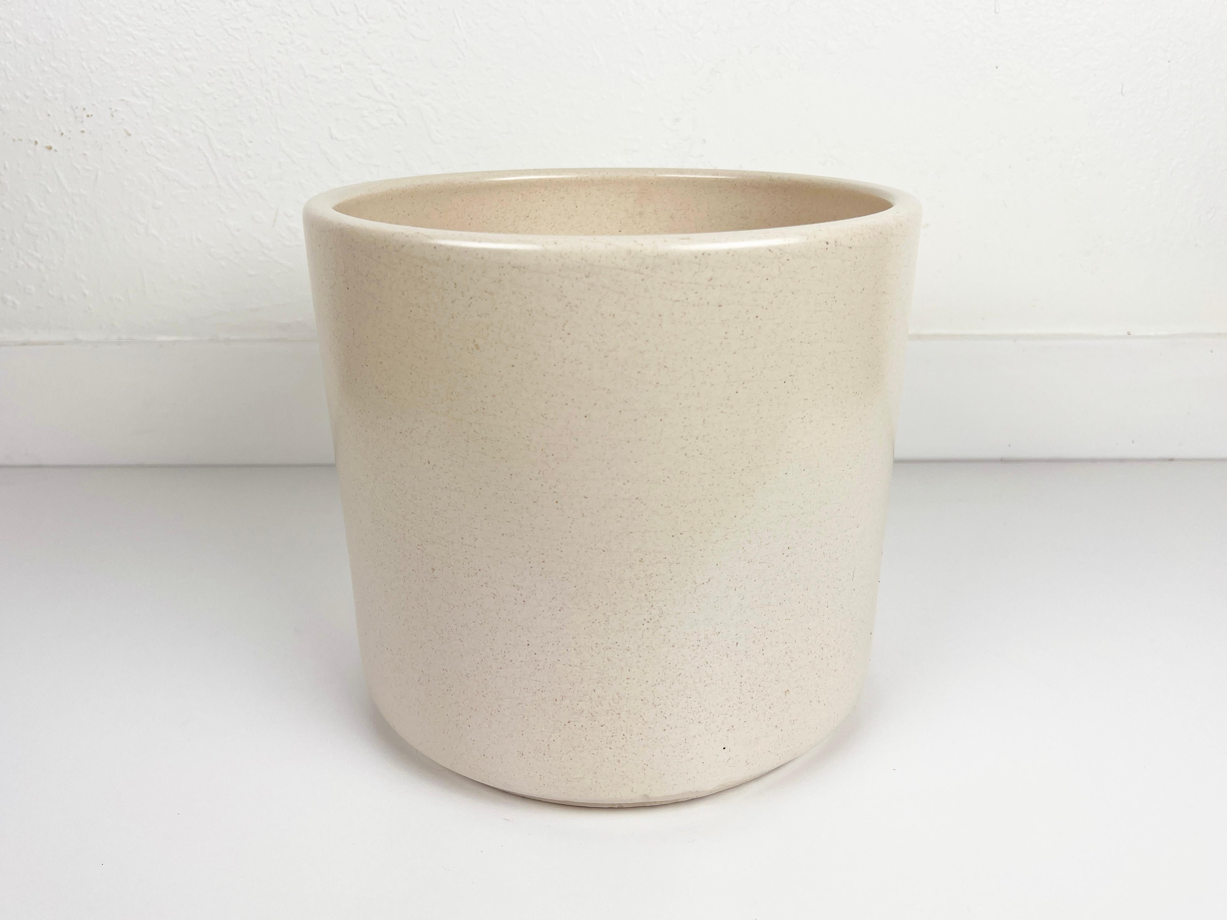 Vintage cylindrical ceramic 